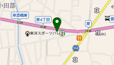 トヨタレンタリース 原店の地図画像