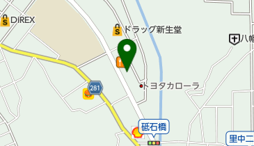 トヨタレンタリース 永犬丸店の地図画像