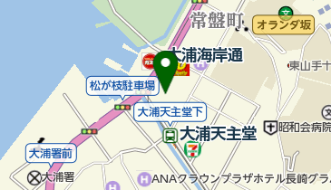 トヨタレンタリース 大浦店の地図画像