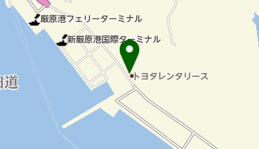 トヨタレンタリース 厳原店の地図画像