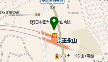 ゴードン永山店の地図画像