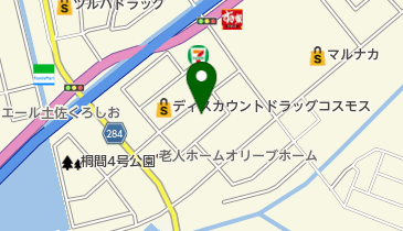 ダイナム高知須崎店の地図画像