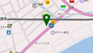 パーラーじゃんじゃん宿毛店の地図画像