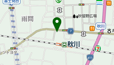 パーラーオリエント秋川店の地図画像