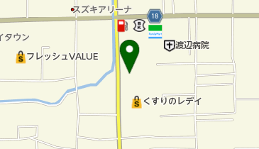 大盛空港通り店の地図画像