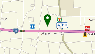 POWER STATION久米店 の地図画像