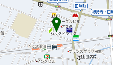モナコ田無店の地図画像