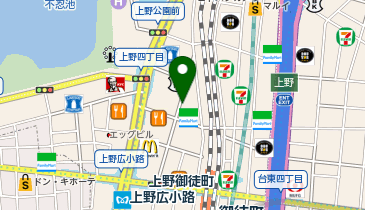 エスパス日拓上野新館の地図画像