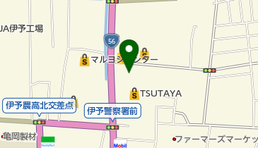 ポポロ伊予の地図画像