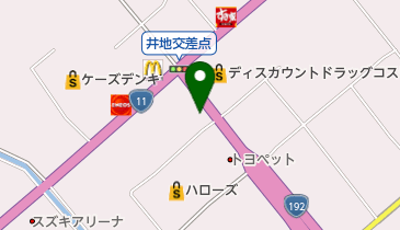 コロンボ川之江店の地図画像