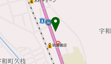 大盛宇和店の地図画像