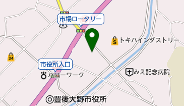 パーラー鶴亀の地図画像