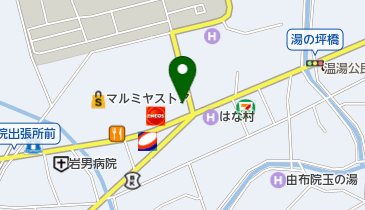 サンフレッシュ湯布院店の地図画像