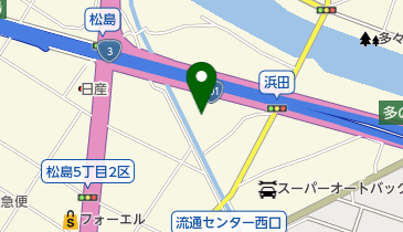 ハイパーロッキーの地図画像