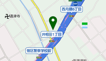 MJアリーナ板付店の地図画像