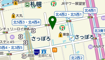 ひまわりタワーの地図画像