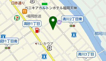 ヴィーナスギャラリー清川店の地図画像