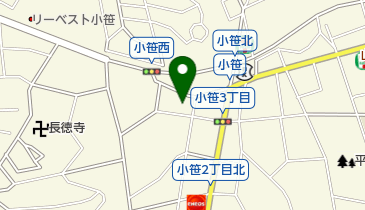 エムザス小笹店の地図画像