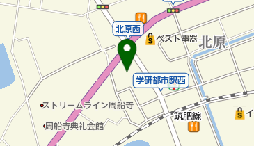 メガフェイス1030伊都の地図画像