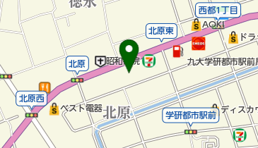 パーラーひまわりの地図画像