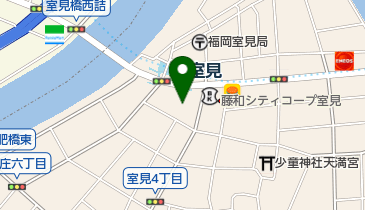 玉屋∞室見の地図画像