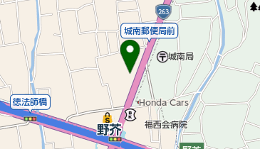 MJアリーナ干隈店の地図画像