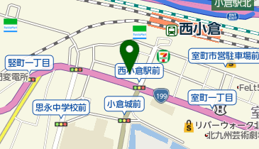 スペース21小倉店の地図画像