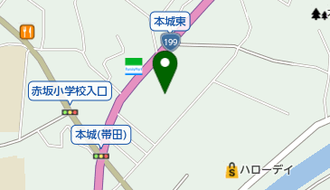 ベルエアMAX本城店の地図画像