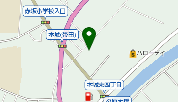 ZOOM本城店の地図画像