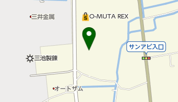 夢屋大牟田店の地図画像