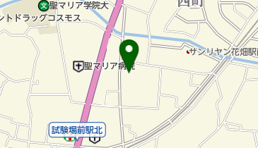 MJアリーナ久留米店の地図画像