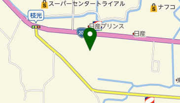 ワンダーランド柳川の地図画像