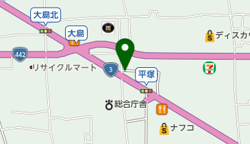 テンガイ・八女店の地図画像