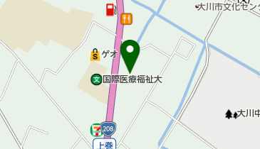 ワンダーランド大川店の地図画像