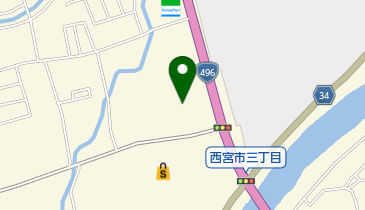 ゾーン行橋店の地図画像