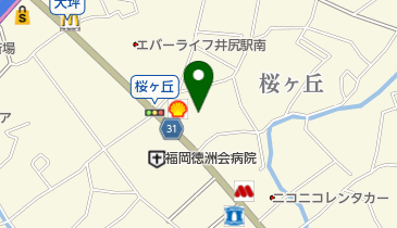 MJアリーナ井尻店の地図画像