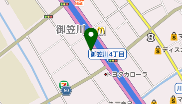 BEAM大野城本店の地図画像
