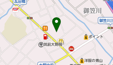 HINODE大野城店の地図画像