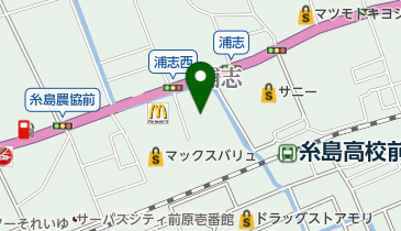 メガフェイス1000糸島の地図画像
