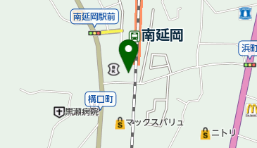 西の丸延岡店の地図画像