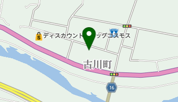 西の丸古川店の地図画像