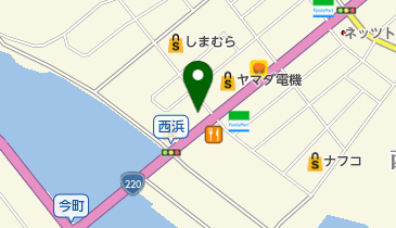 パーラー太郎くしま店の地図画像