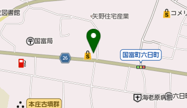 タイガー国富店の地図画像