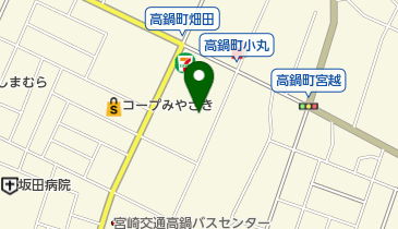 T-MAX高鍋店の地図画像