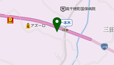 ユートピア高千穂店の地図画像