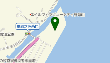 MORiNAGA祇園之洲店の地図画像