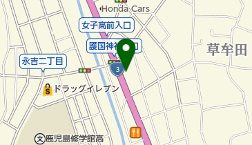 ロイヤルプラザ草牟田店の地図画像