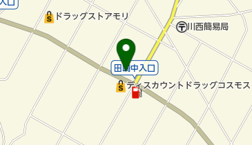 パーラー大丸川西店の地図画像