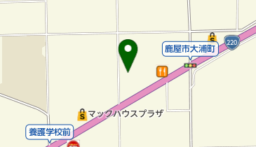 MGM大浦店の地図画像
