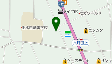 ダイナム鹿児島出水店の地図画像